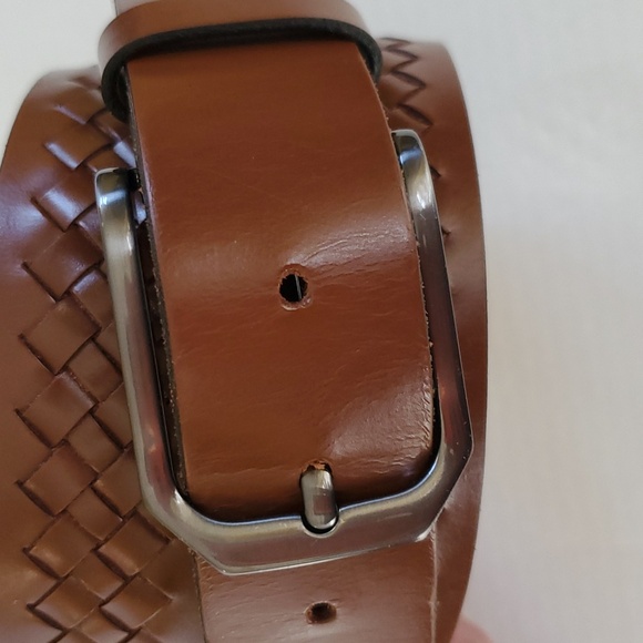 Flag Ltd. Leather Belt Size 42 Brown Belt Made in Brazil - Picture 2 of 8